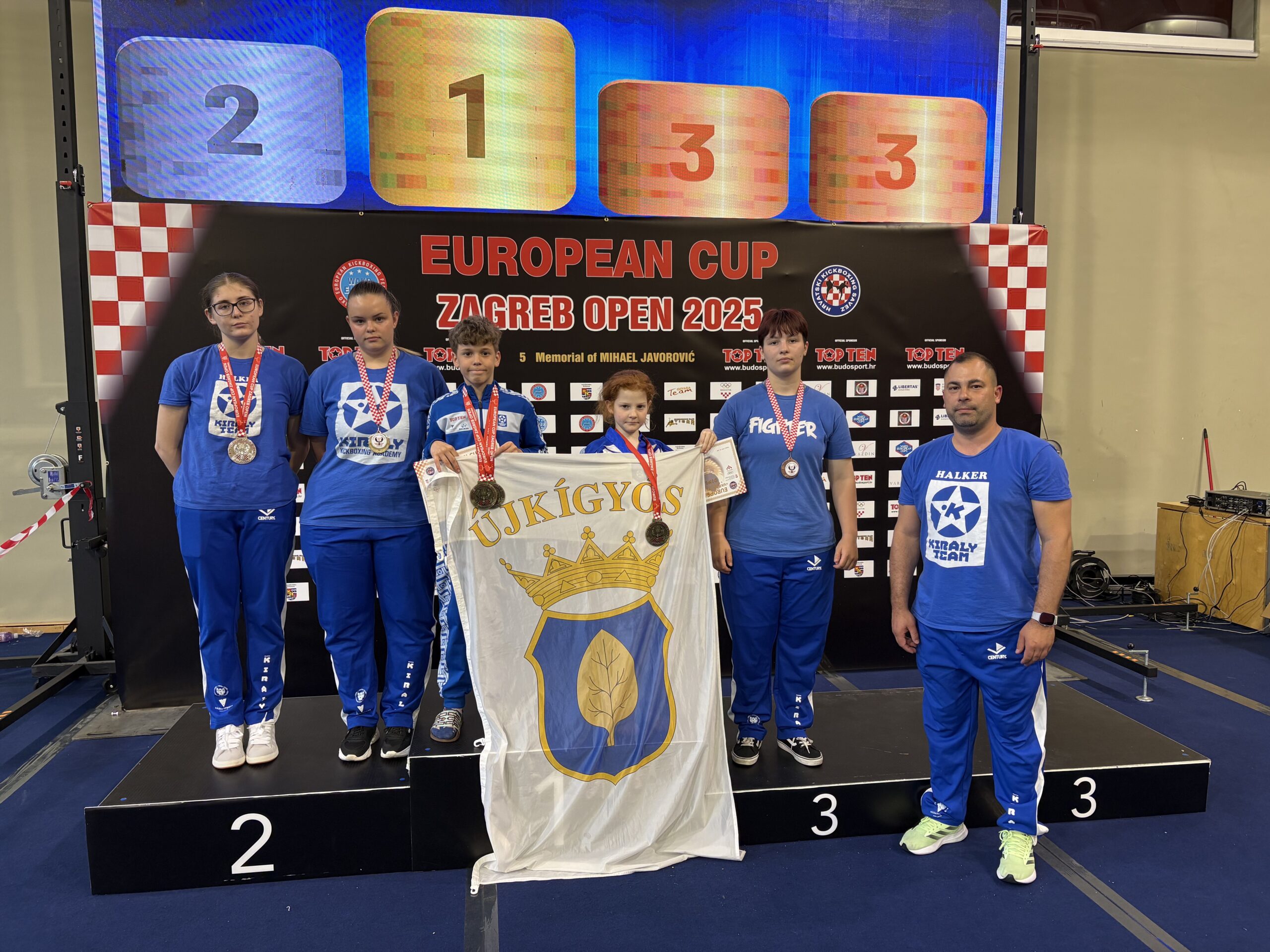 Kick-box: Európa – kupa érmek Varasdról!