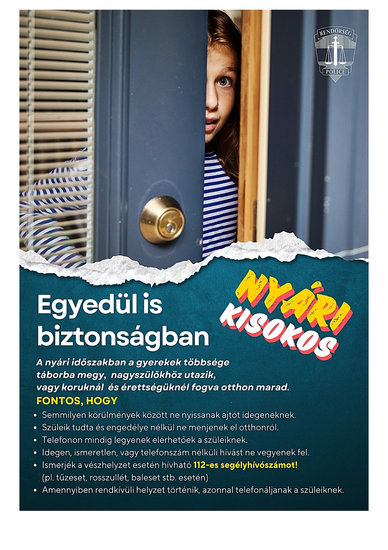 Egyedül is biztonságban! Egyedül is biztonságban!