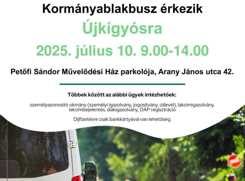 Kormányablak busz_Újkígyós