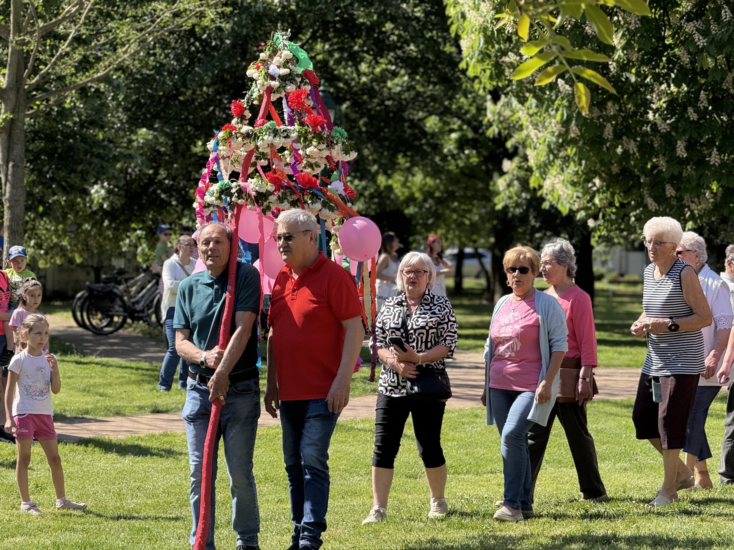 Fáklyás Fölvonulás és Civil Majális Újkígyóson